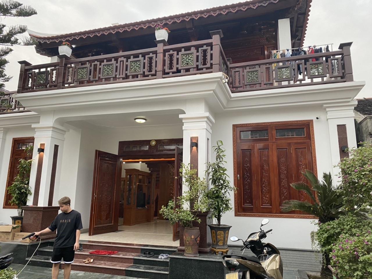 Nhà gỗ 3 gian truyền thống Bắc Bộ - Nhà Gỗ Xứ Thanh