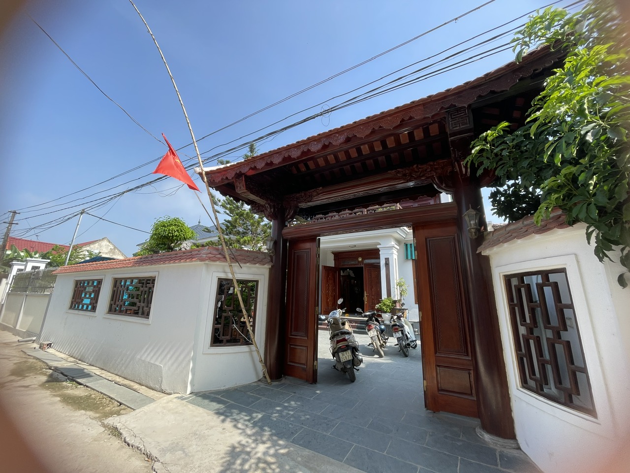 Nội thất nhà gỗ 3 gian